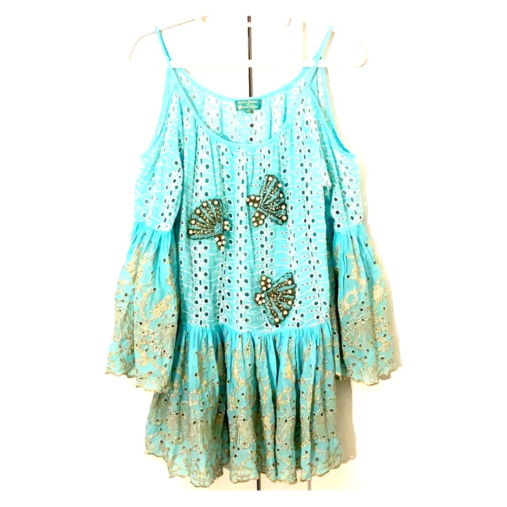 Embroidery ball dress